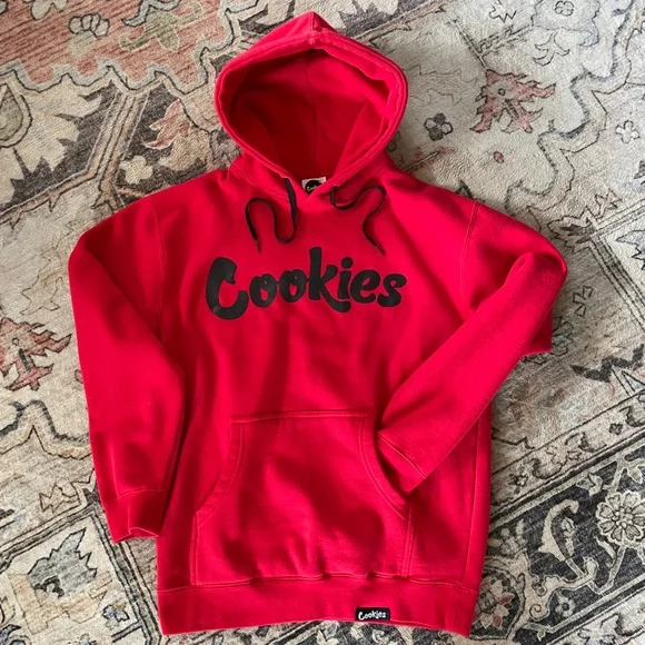Cookies Shirts Cookies Red Hoodie Sweatshirt Med Poshmark